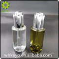 2017 new fashion 30ml green cosmetic glass dropper bottle